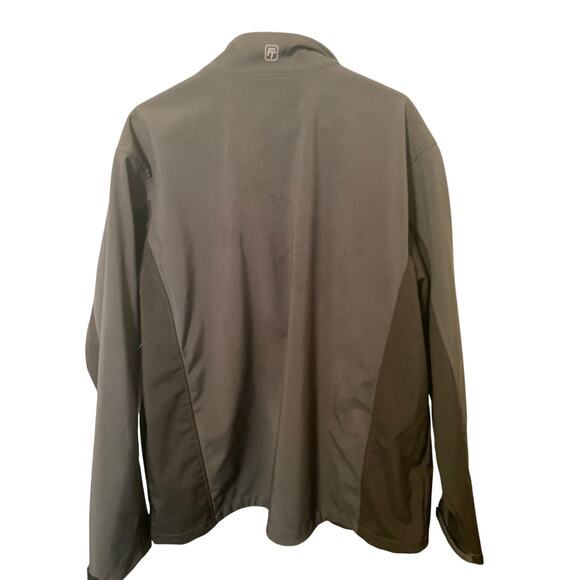 Sharp Looking Carbon Black Free Tech Jacket XL 46-48 Polyester/ Spandex no hood - Picture 2 of 9